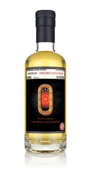 Speyside #4 B13, 25 Year Old — That Boutique-y Whisky Company